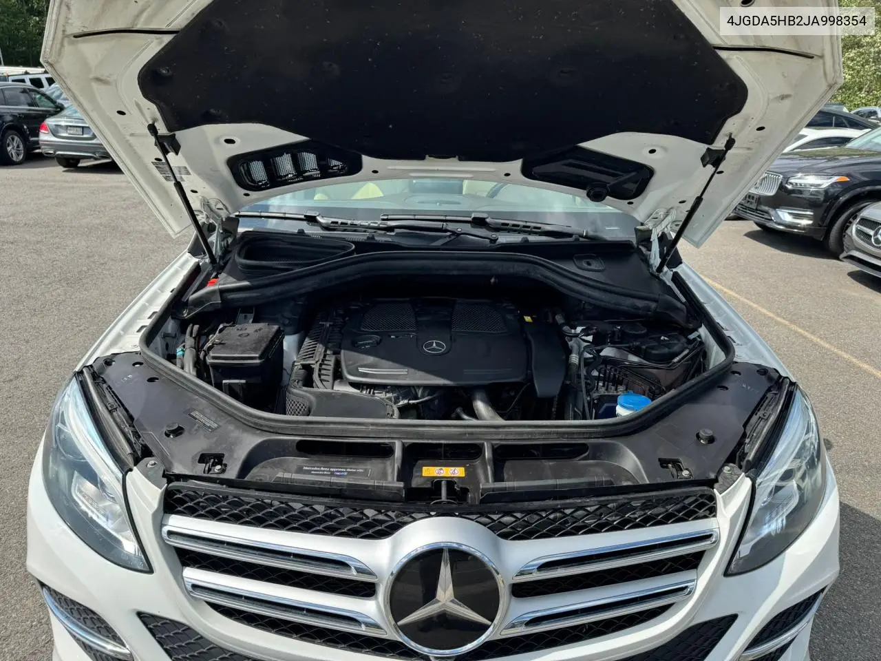 2018 Mercedes-Benz Gle 350 4Matic VIN: 4JGDA5HB2JA998354 Lot: 62409695