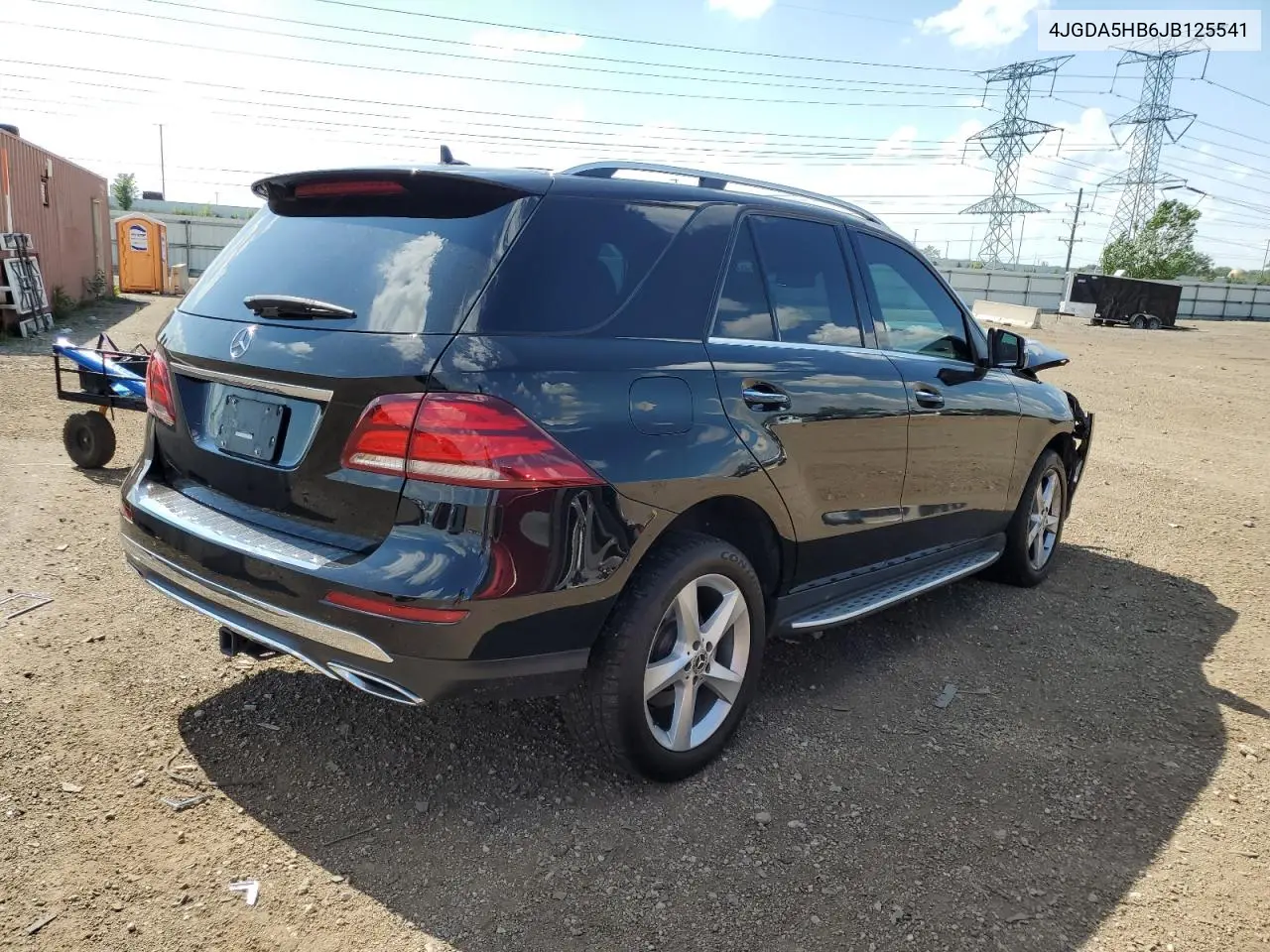 2018 Mercedes-Benz Gle 350 4Matic VIN: 4JGDA5HB6JB125541 Lot: 62525195