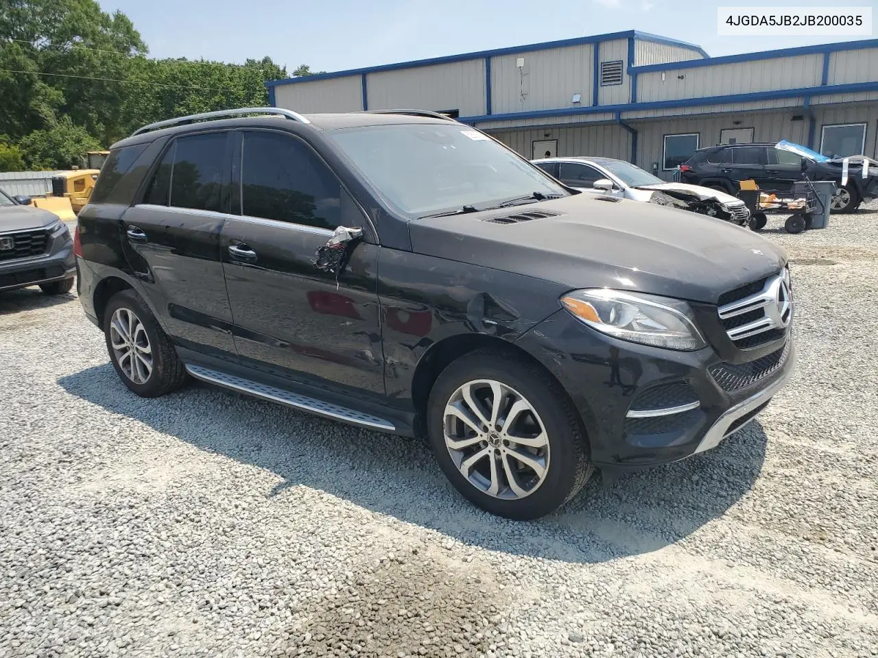 2018 Mercedes-Benz Gle 350 VIN: 4JGDA5JB2JB200035 Lot: 62556785