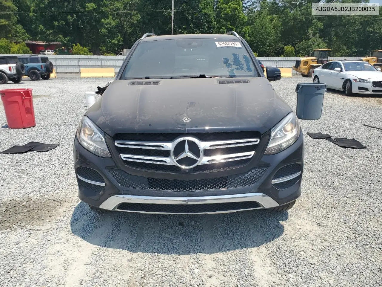 2018 Mercedes-Benz Gle 350 VIN: 4JGDA5JB2JB200035 Lot: 62556785