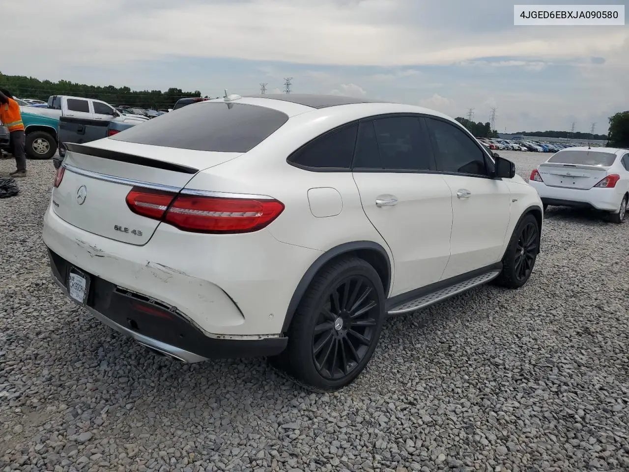 2018 Mercedes-Benz Gle Coupe 43 Amg VIN: 4JGED6EBXJA090580 Lot: 62657615