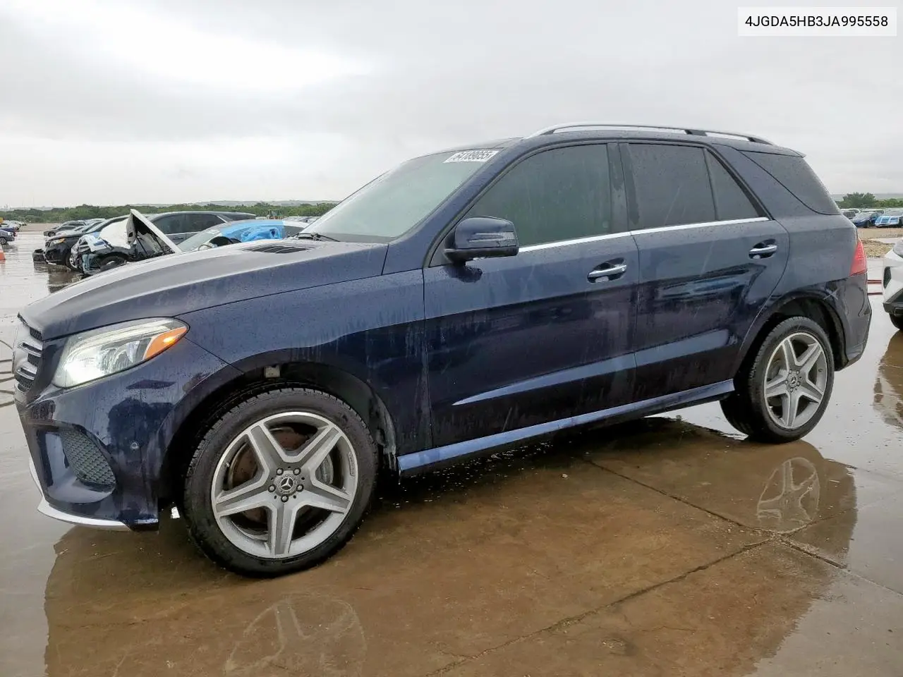 2018 Mercedes-Benz Gle 350 4Matic VIN: 4JGDA5HB3JA995558 Lot: 64189055