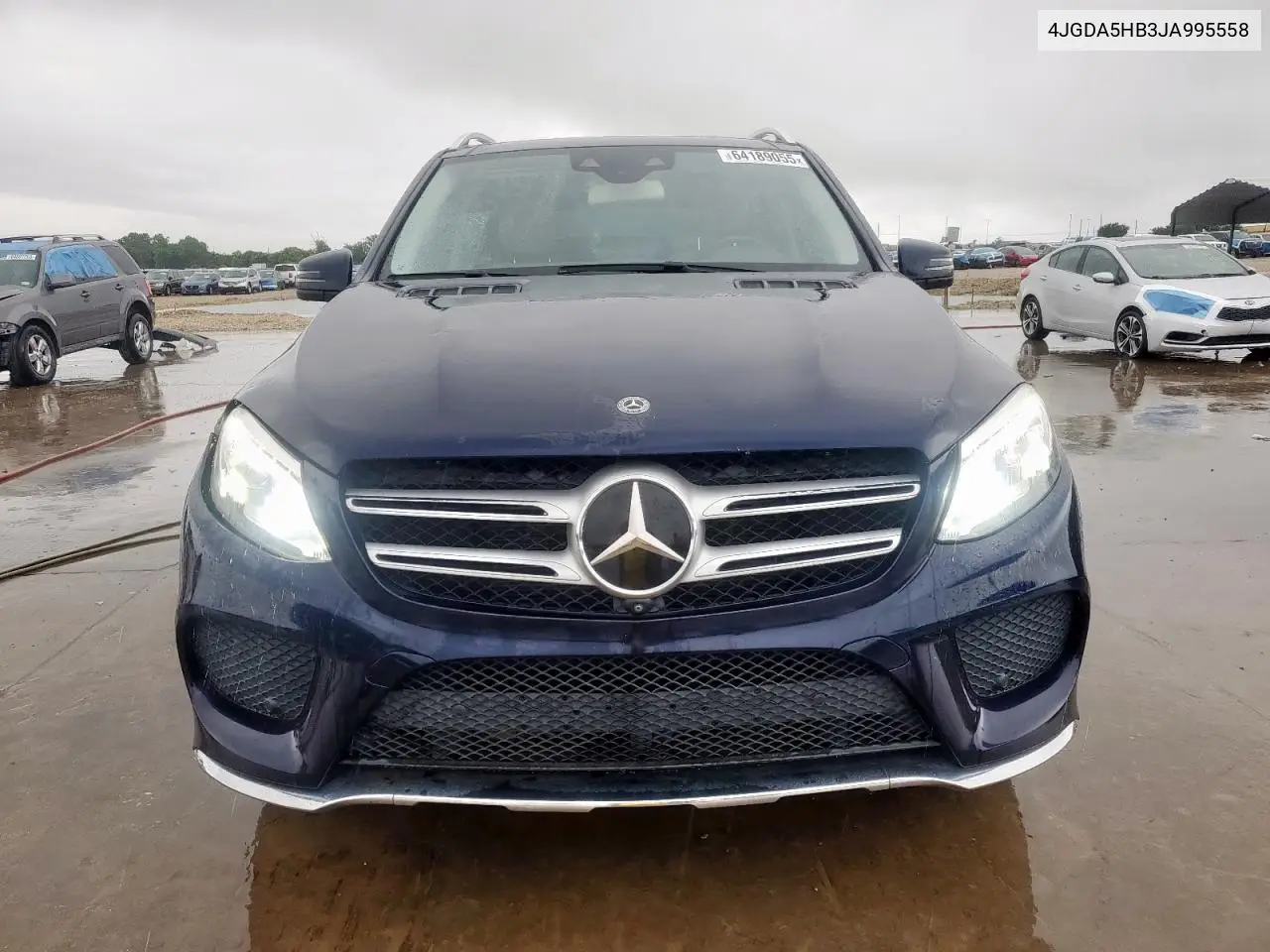 2018 Mercedes-Benz Gle 350 4Matic VIN: 4JGDA5HB3JA995558 Lot: 64189055