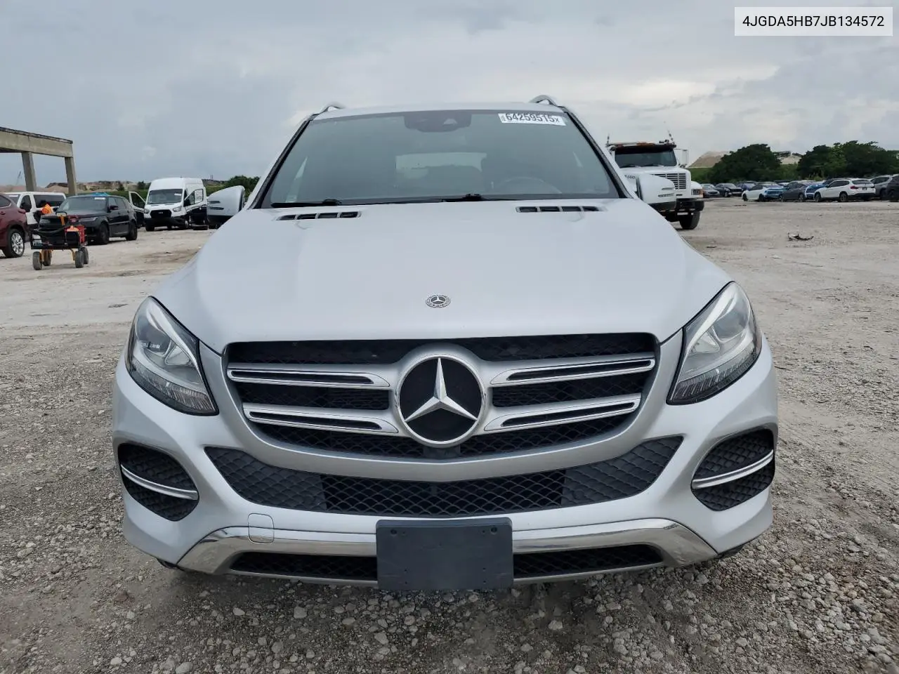 2018 Mercedes-Benz Gle 350 4Matic VIN: 4JGDA5HB7JB134572 Lot: 64259515