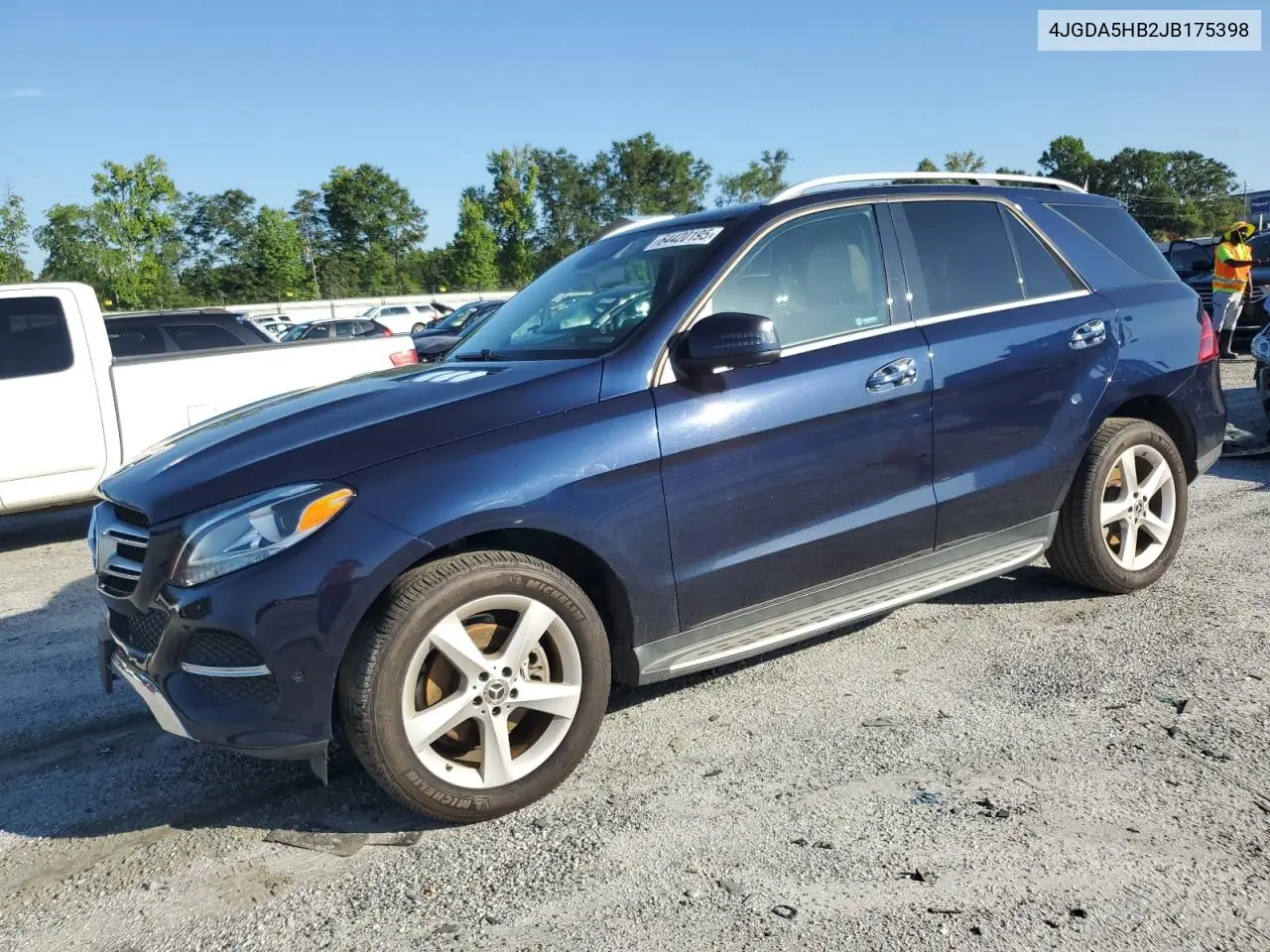 2018 Mercedes-Benz Gle 350 4Matic VIN: 4JGDA5HB2JB175398 Lot: 64420195