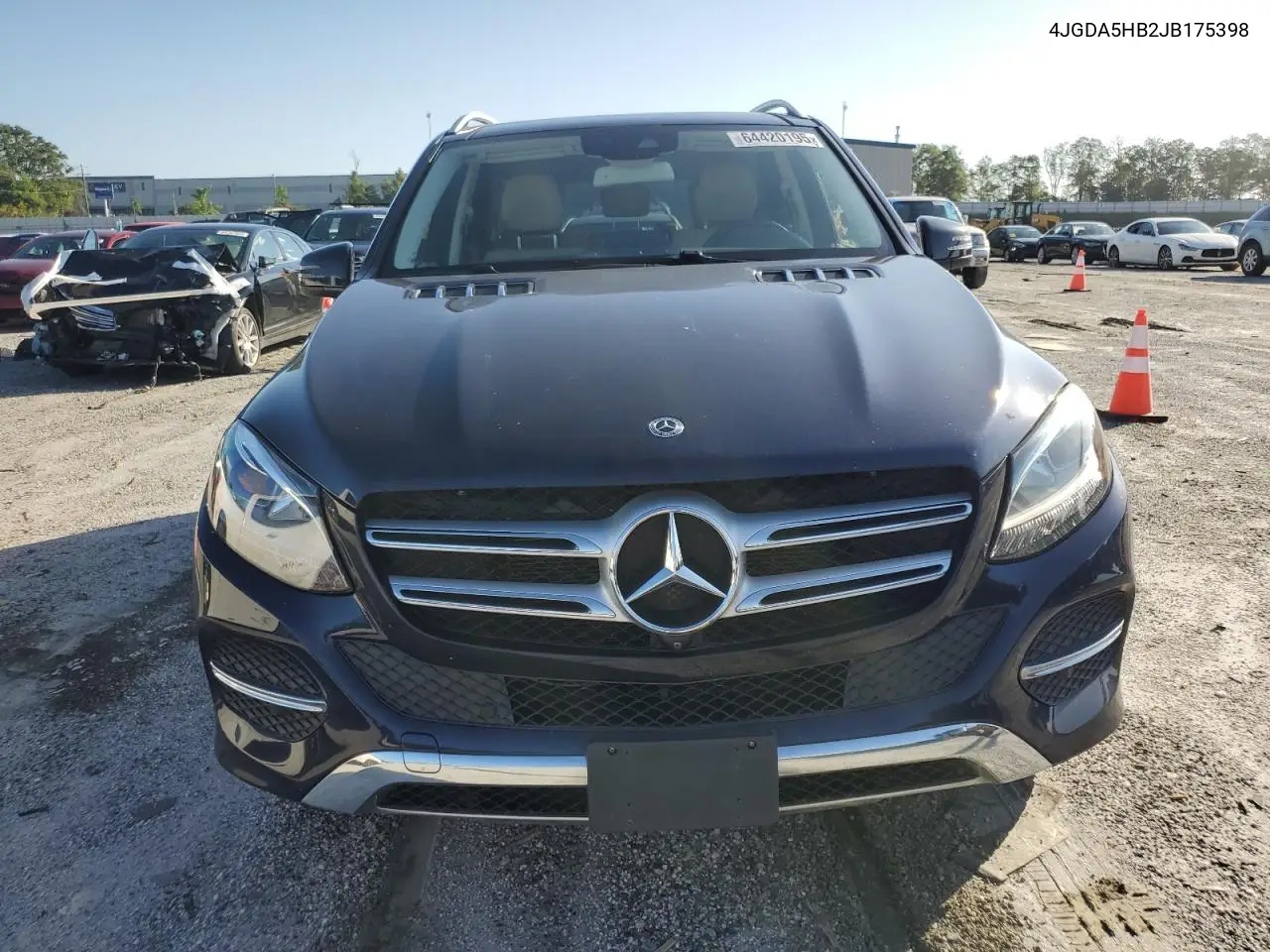 2018 Mercedes-Benz Gle 350 4Matic VIN: 4JGDA5HB2JB175398 Lot: 64420195