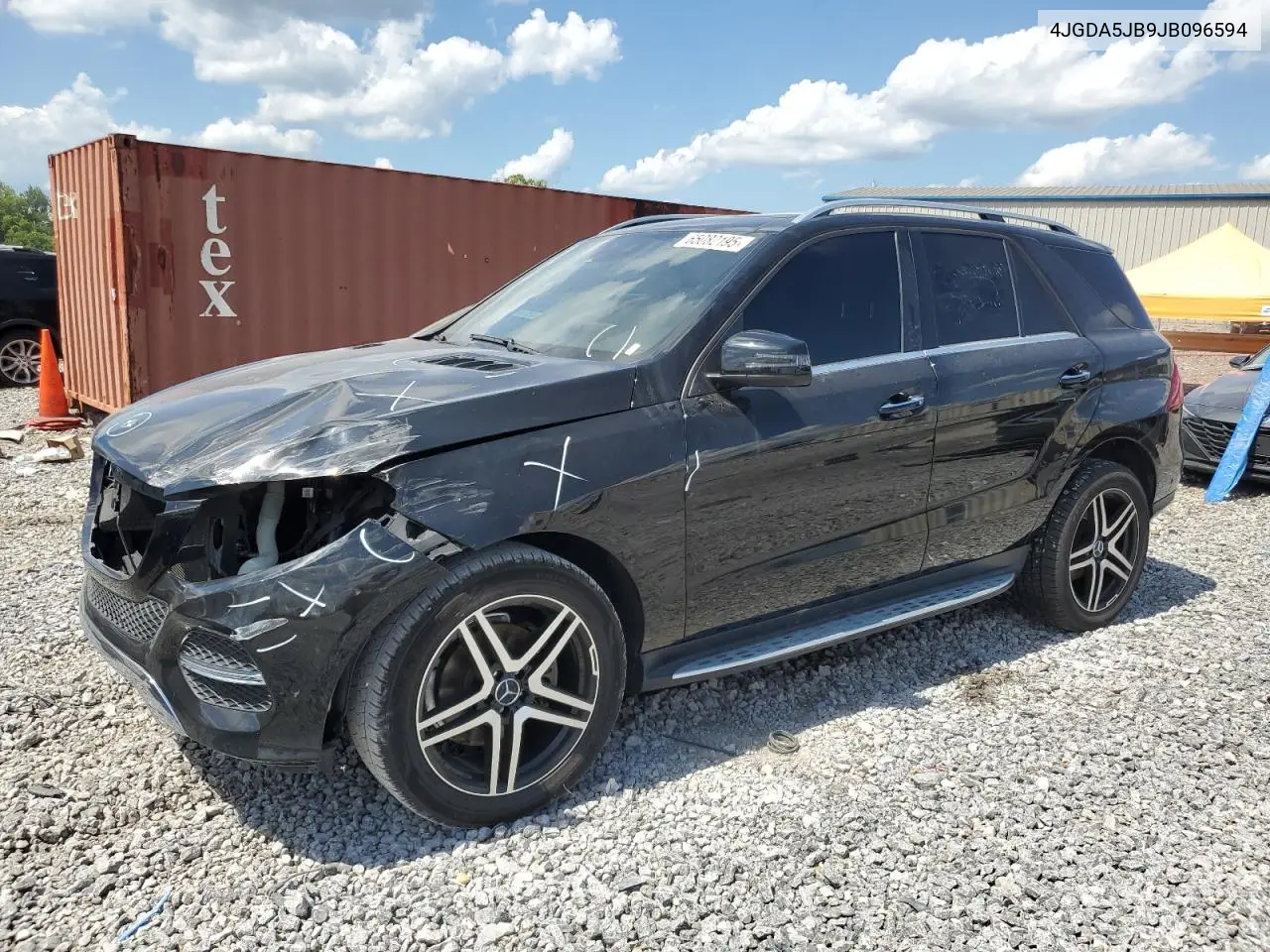 2018 Mercedes-Benz Gle 350 VIN: 4JGDA5JB9JB096594 Lot: 65082195