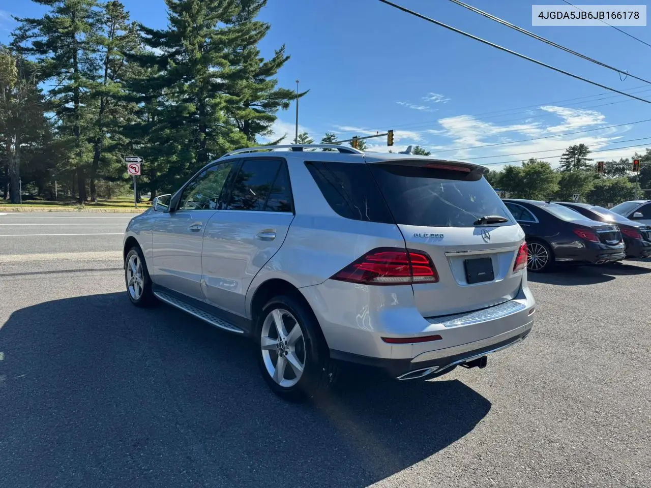 2018 Mercedes-Benz Gle 350 VIN: 4JGDA5JB6JB166178 Lot: 65841435