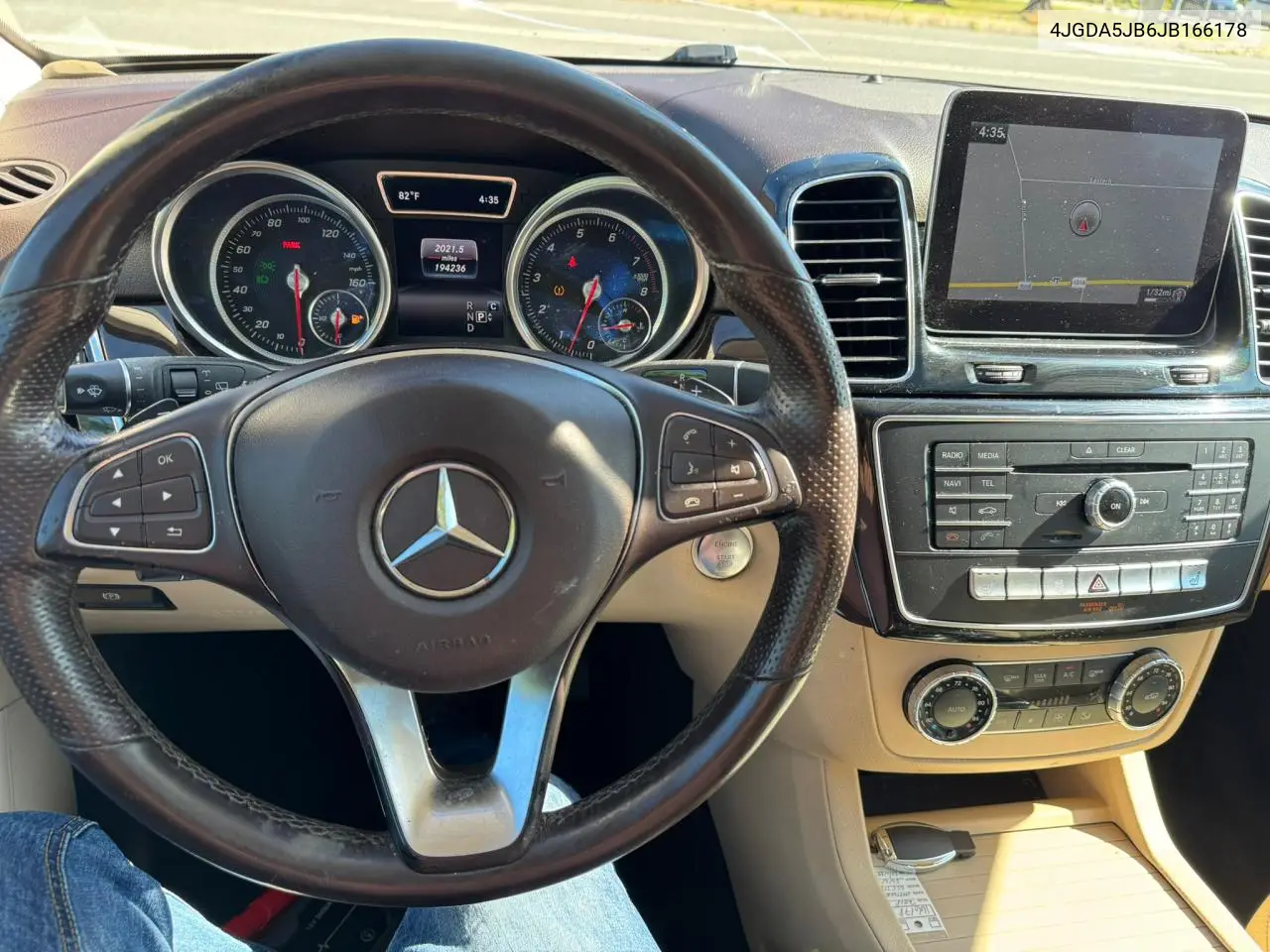 2018 Mercedes-Benz Gle 350 VIN: 4JGDA5JB6JB166178 Lot: 65841435
