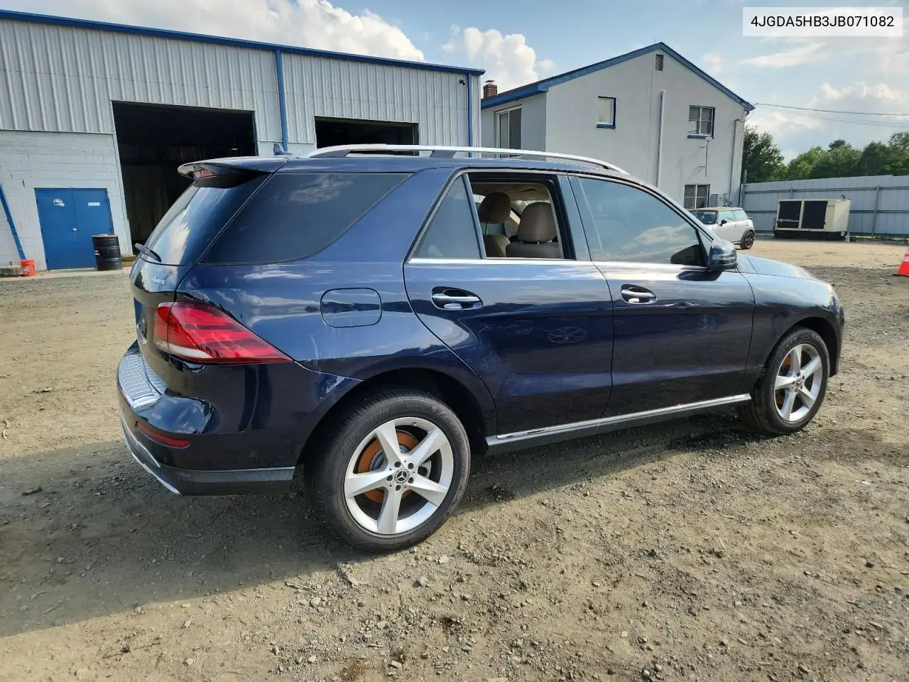2018 Mercedes-Benz Gle 350 4Matic VIN: 4JGDA5HB3JB071082 Lot: 66146705
