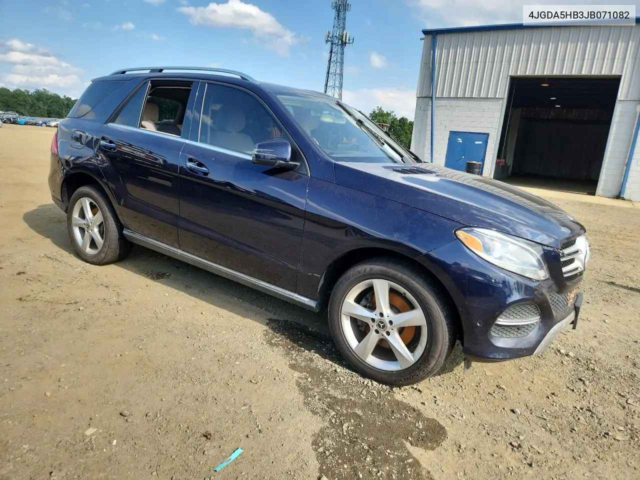 2018 Mercedes-Benz Gle 350 4Matic VIN: 4JGDA5HB3JB071082 Lot: 66146705