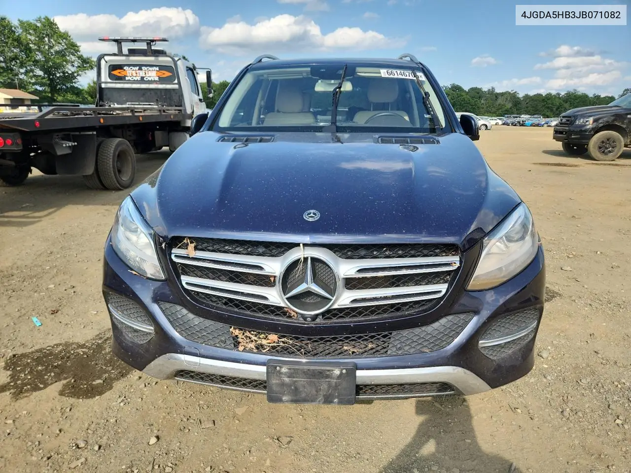 2018 Mercedes-Benz Gle 350 4Matic VIN: 4JGDA5HB3JB071082 Lot: 66146705