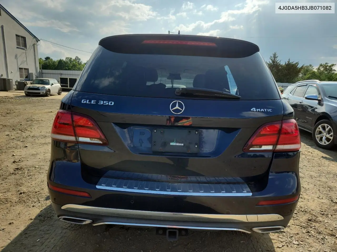 2018 Mercedes-Benz Gle 350 4Matic VIN: 4JGDA5HB3JB071082 Lot: 66146705
