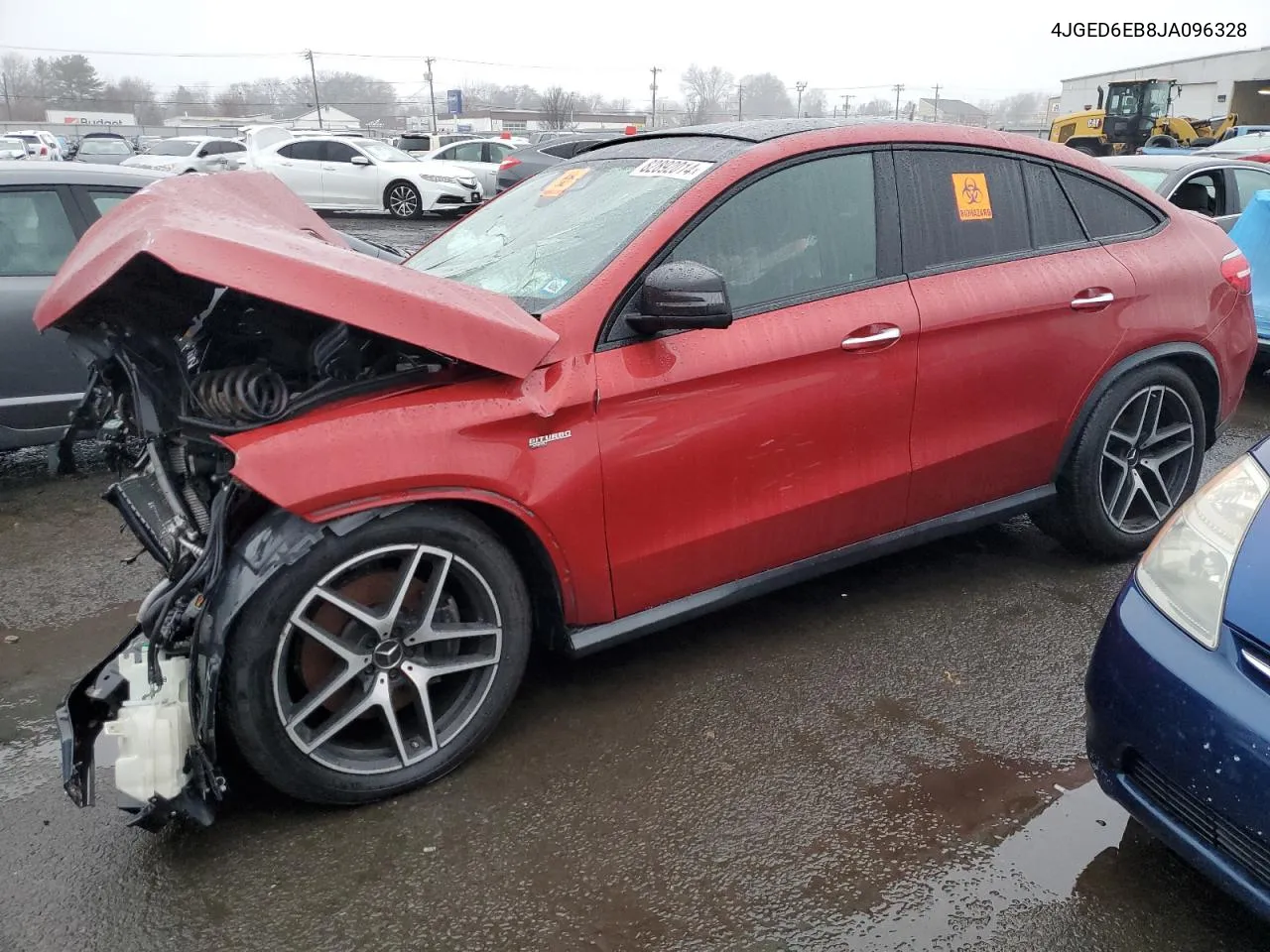 2018 Mercedes-Benz Gle Coupe 43 Amg VIN: 4JGED6EB8JA096328 Lot: 82892014