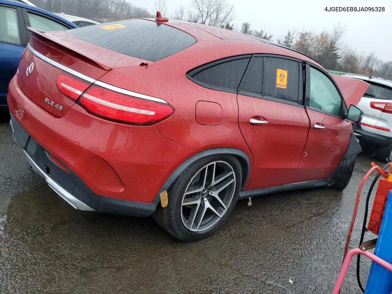 2018 Mercedes-Benz Gle Coupe 43 Amg VIN: 4JGED6EB8JA096328 Lot: 82892014
