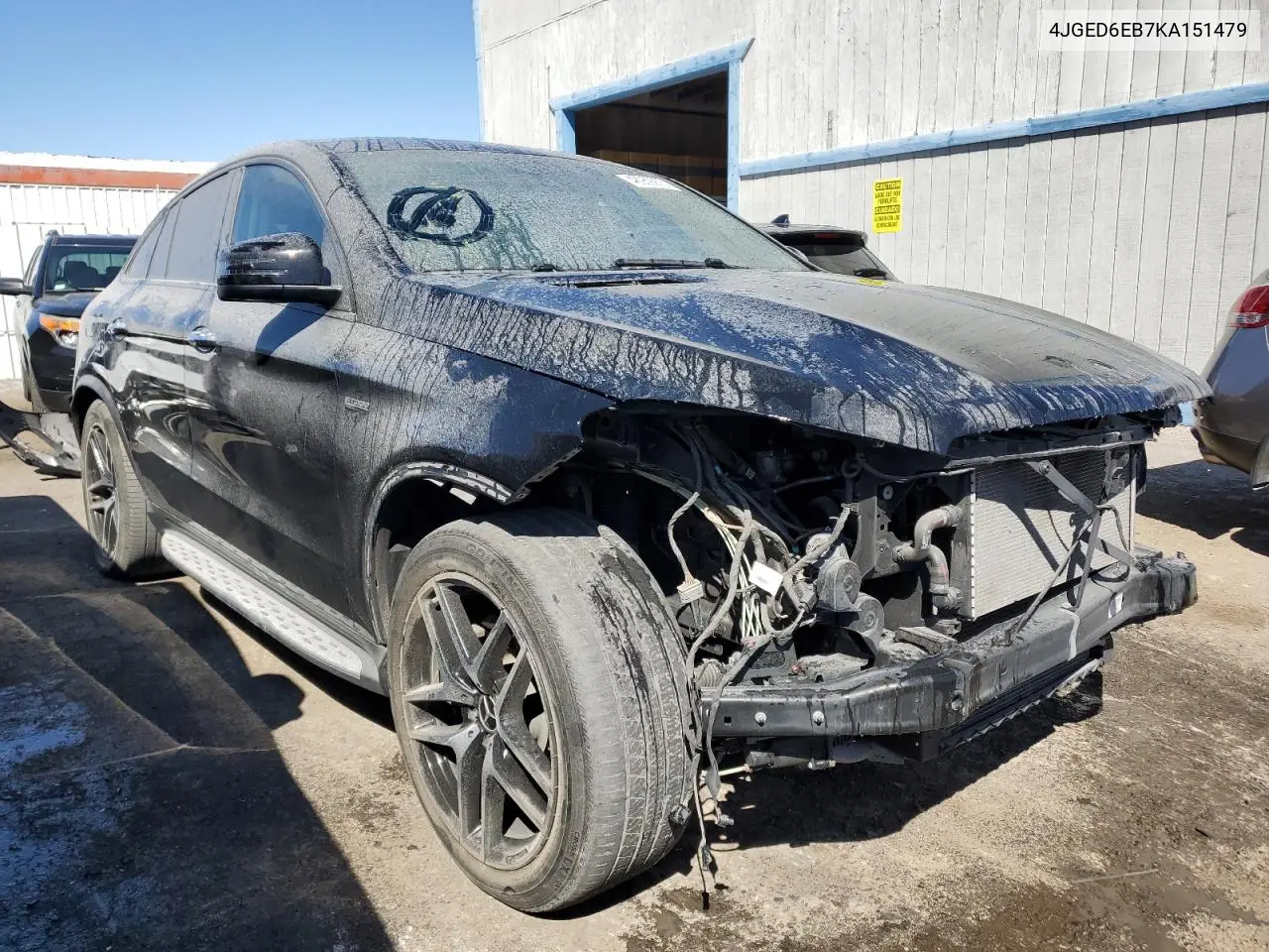 2019 Mercedes-Benz Gle Coupe 43 Amg VIN: 4JGED6EB7KA151479 Lot: 48959975