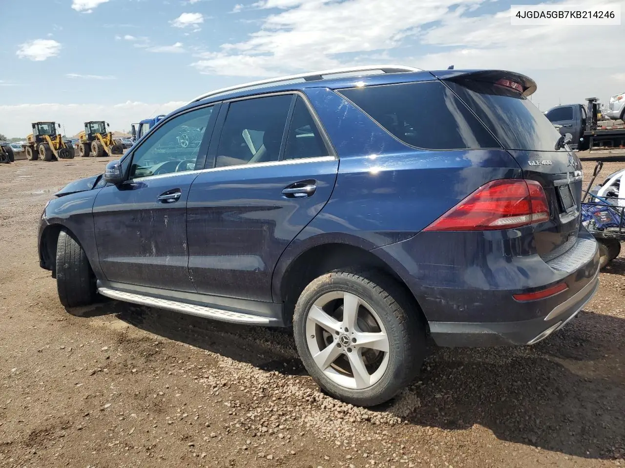 2019 Mercedes-Benz Gle 400 4Matic VIN: 4JGDA5GB7KB214246 Lot: 62035465