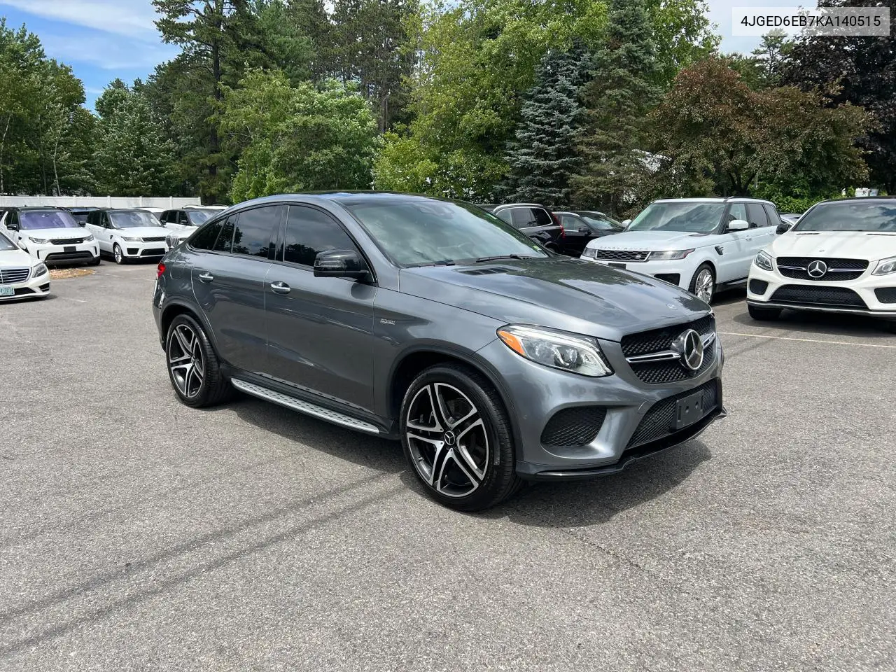 2019 Mercedes-Benz Gle Coupe 43 Amg VIN: 4JGED6EB7KA140515 Lot: 63712345