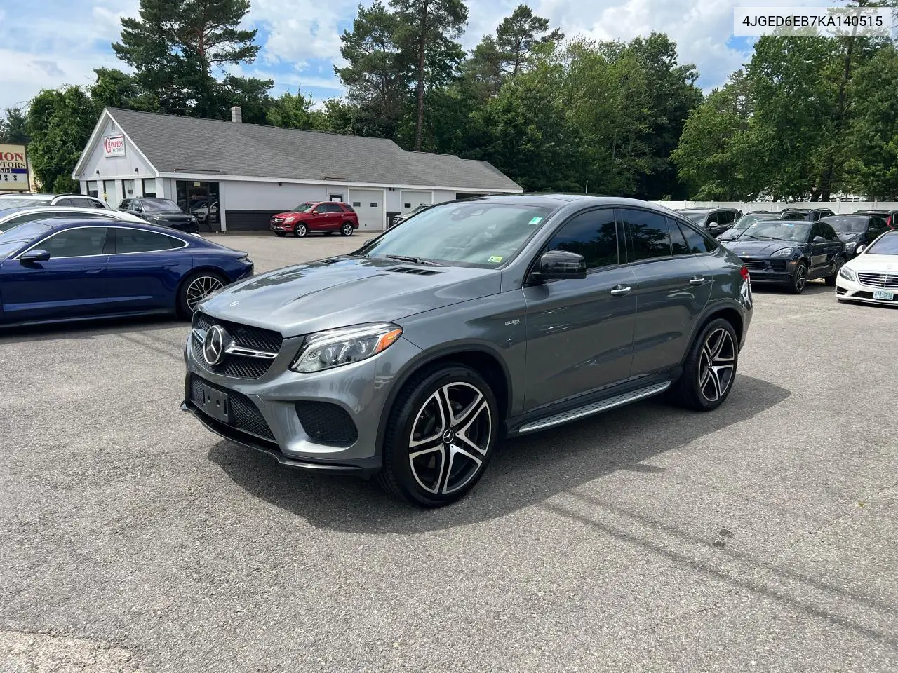 2019 Mercedes-Benz Gle Coupe 43 Amg VIN: 4JGED6EB7KA140515 Lot: 63712345