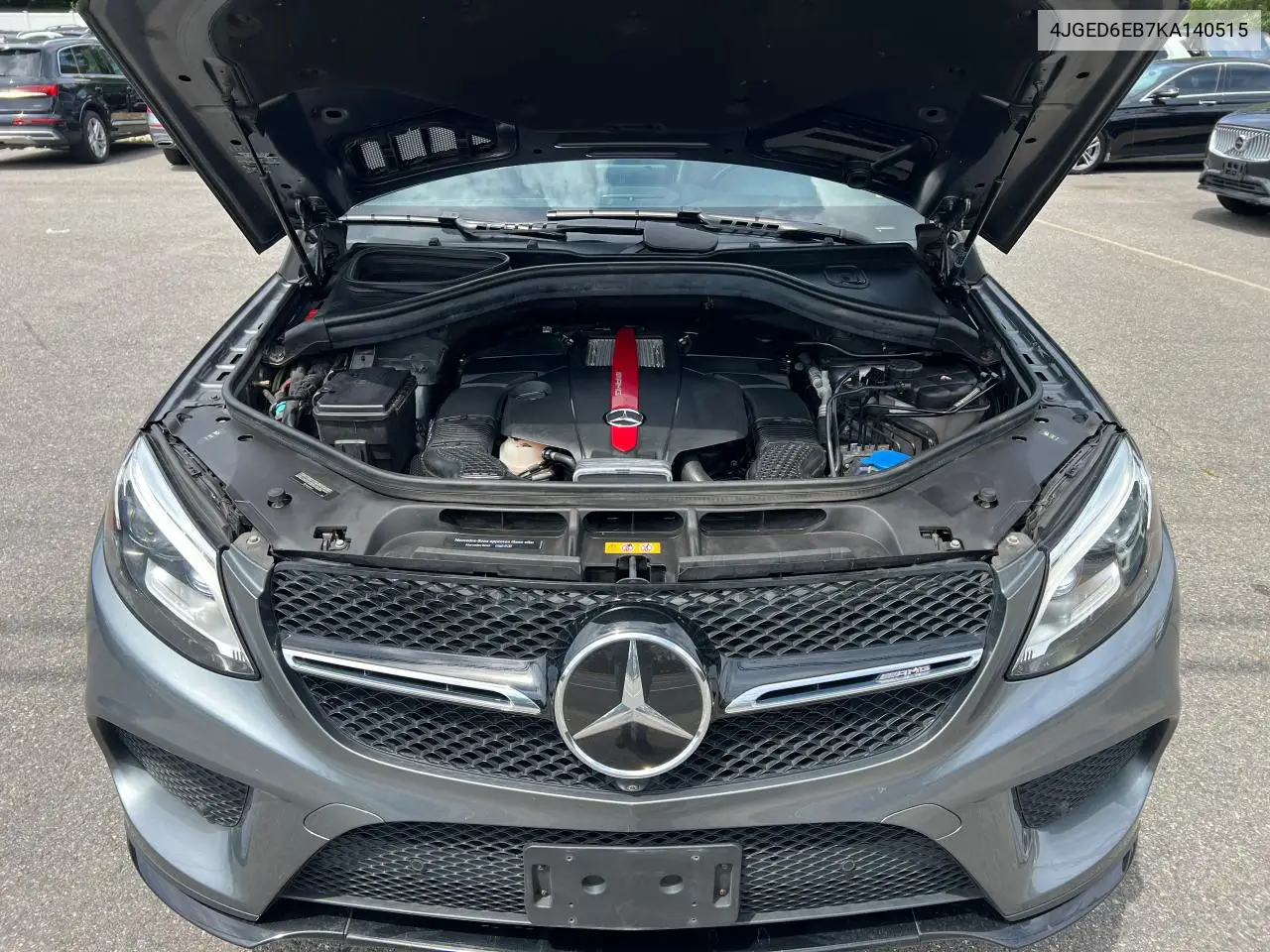 2019 Mercedes-Benz Gle Coupe 43 Amg VIN: 4JGED6EB7KA140515 Lot: 63712345