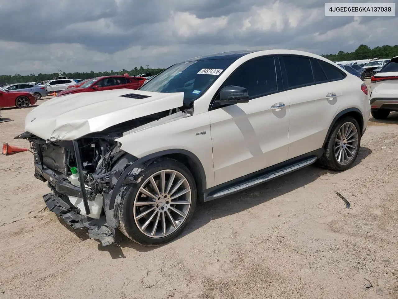 2019 Mercedes-Benz Gle Coupe 43 Amg VIN: 4JGED6EB6KA137038 Lot: 64974375