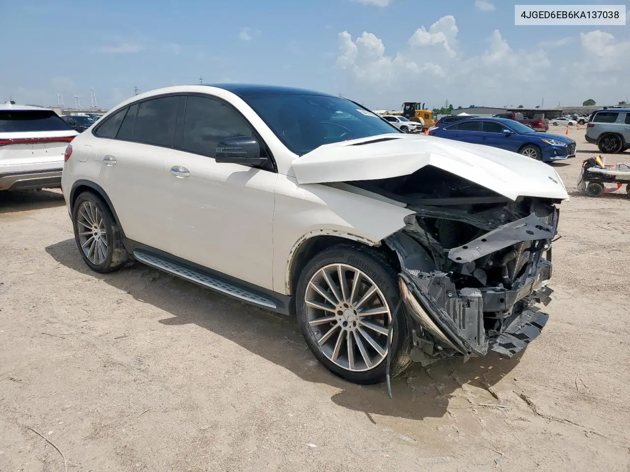 2019 Mercedes-Benz Gle Coupe 43 Amg VIN: 4JGED6EB6KA137038 Lot: 64974375