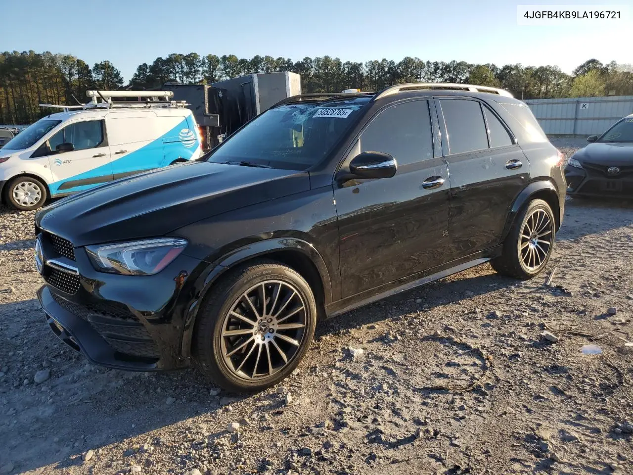 2020 Mercedes-Benz Gle 350 4Matic VIN: 4JGFB4KB9LA196721 Lot: 50528765