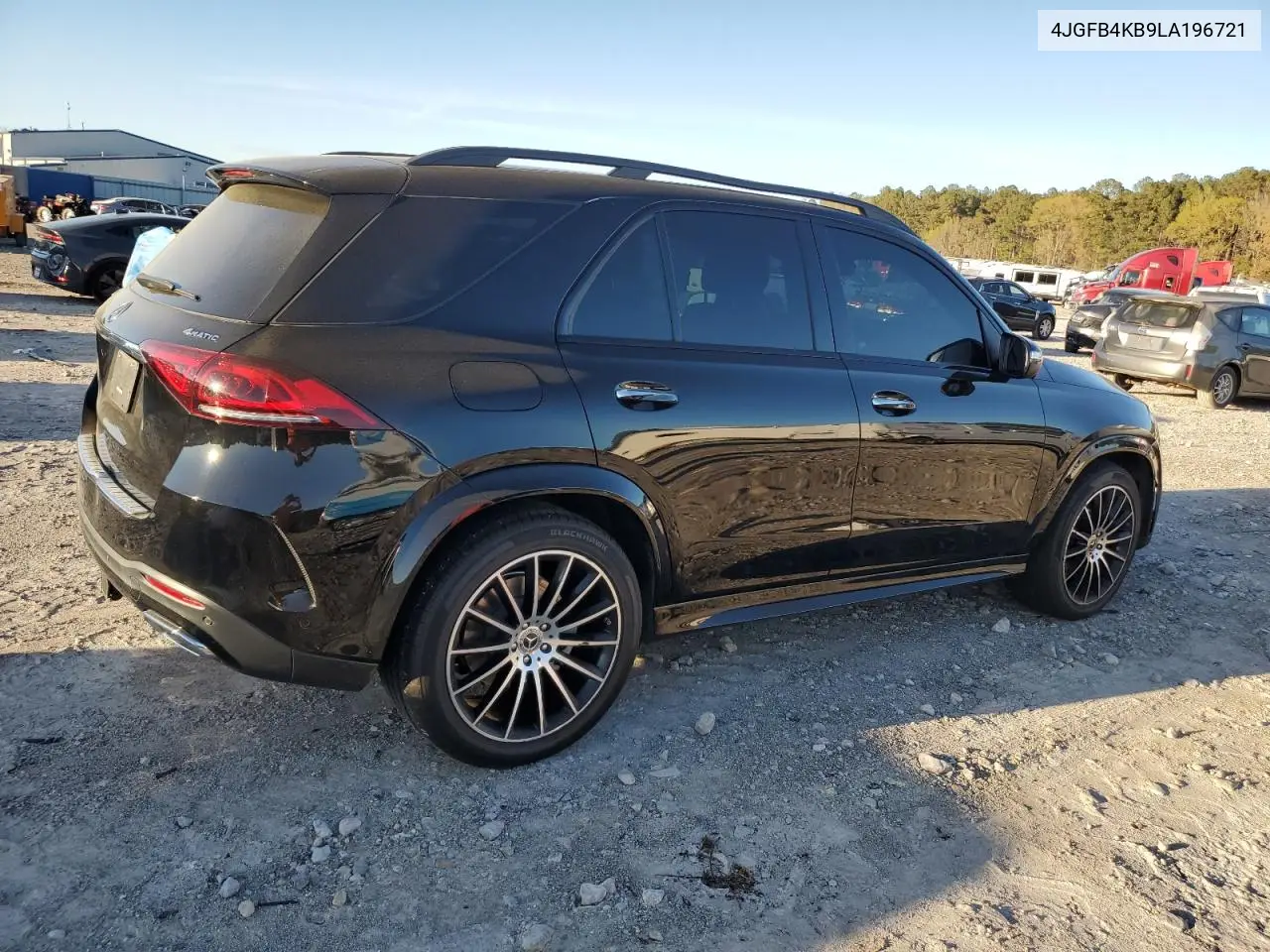 2020 Mercedes-Benz Gle 350 4Matic VIN: 4JGFB4KB9LA196721 Lot: 50528765
