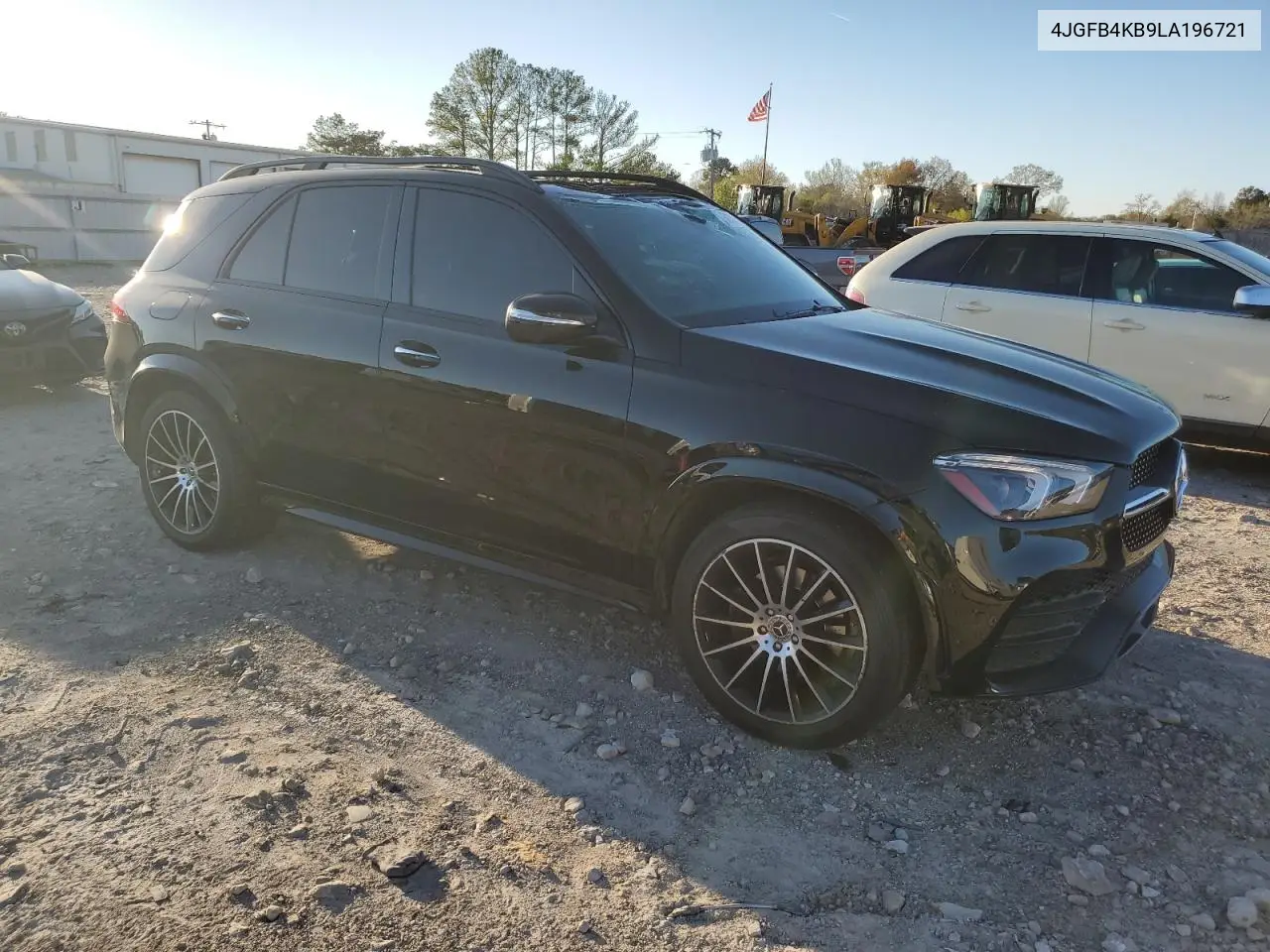 2020 Mercedes-Benz Gle 350 4Matic VIN: 4JGFB4KB9LA196721 Lot: 50528765