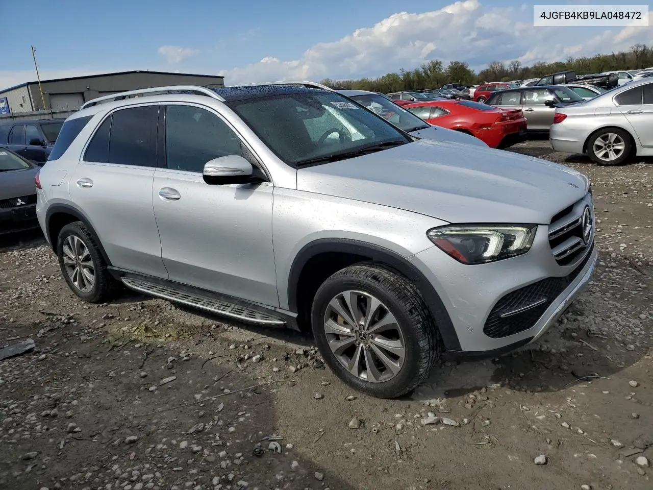 2020 Mercedes-Benz Gle 350 4Matic VIN: 4JGFB4KB9LA048472 Lot: 52605825