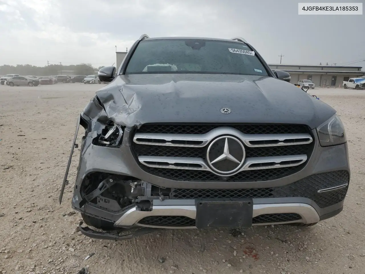 2020 Mercedes-Benz Gle 350 4Matic VIN: 4JGFB4KE3LA185353 Lot: 56435045