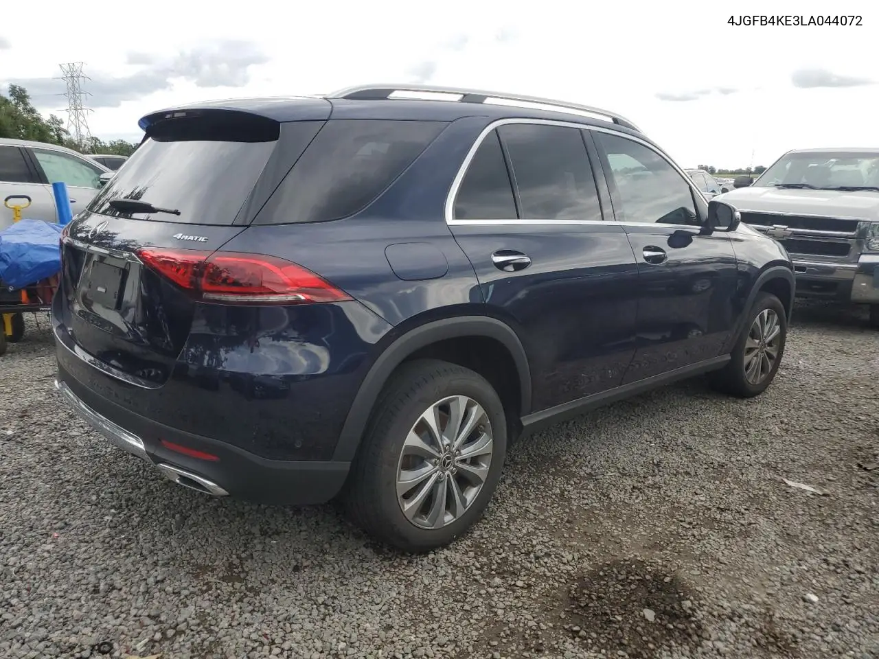 2020 Mercedes-Benz Gle 350 4Matic VIN: 4JGFB4KE3LA044072 Lot: 56577395