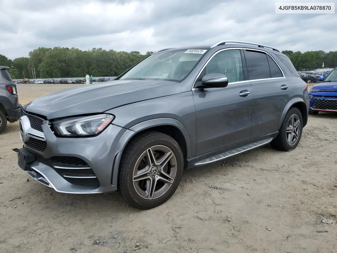 2020 Mercedes-Benz Gle 450 4Matic VIN: 4JGFB5KB9LA078870 Lot: 56859525