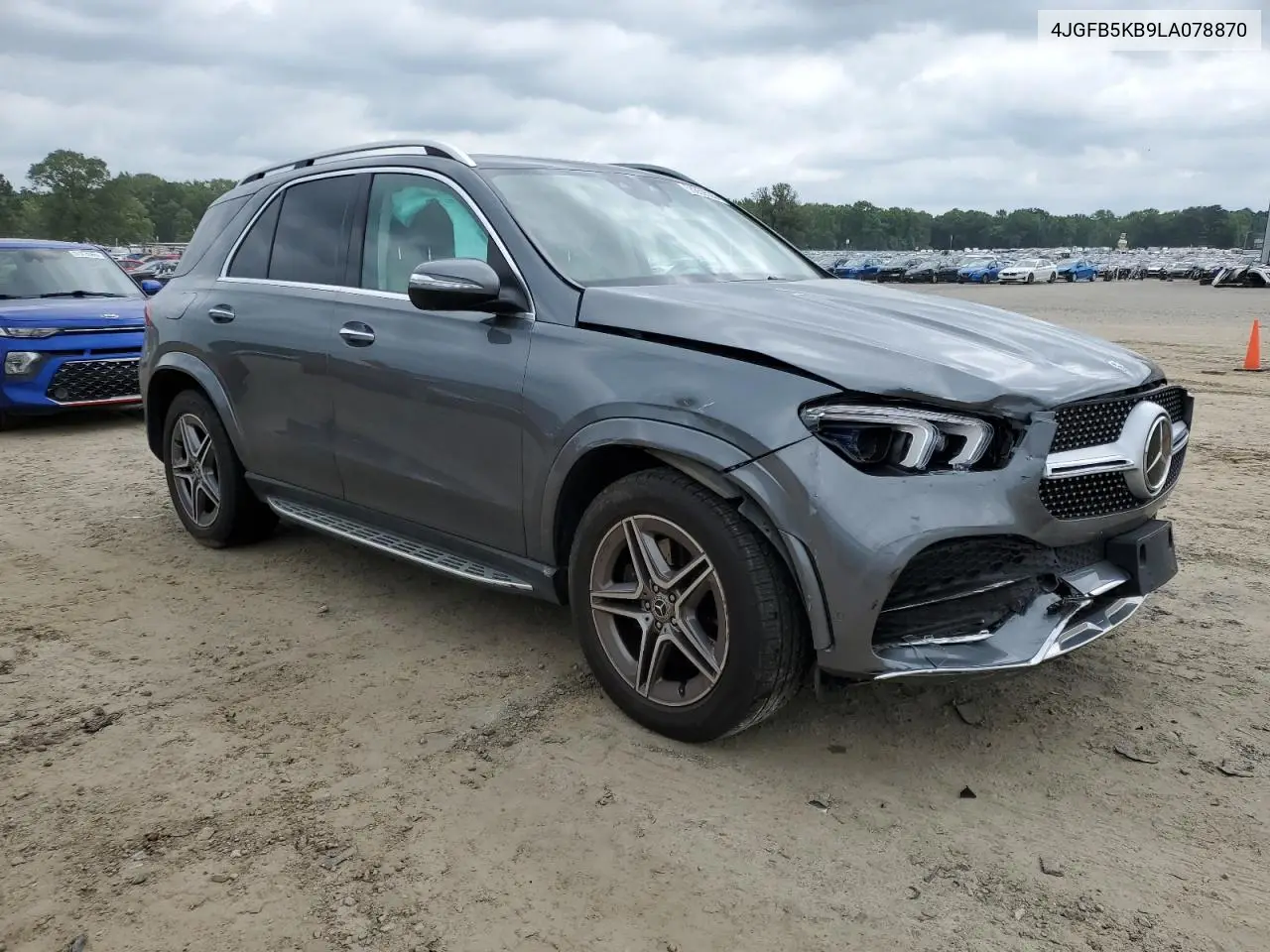 2020 Mercedes-Benz Gle 450 4Matic VIN: 4JGFB5KB9LA078870 Lot: 56859525