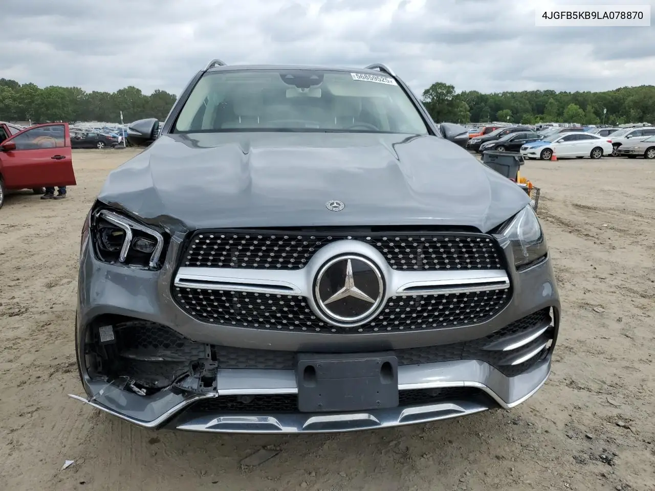 2020 Mercedes-Benz Gle 450 4Matic VIN: 4JGFB5KB9LA078870 Lot: 56859525