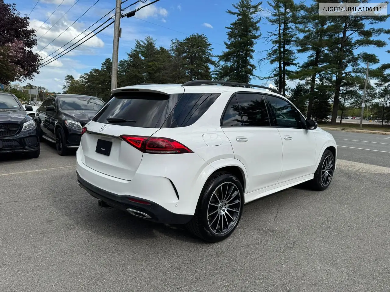 2020 Mercedes-Benz Gle 350 VIN: 4JGFB4JB4LA106411 Lot: 56888595