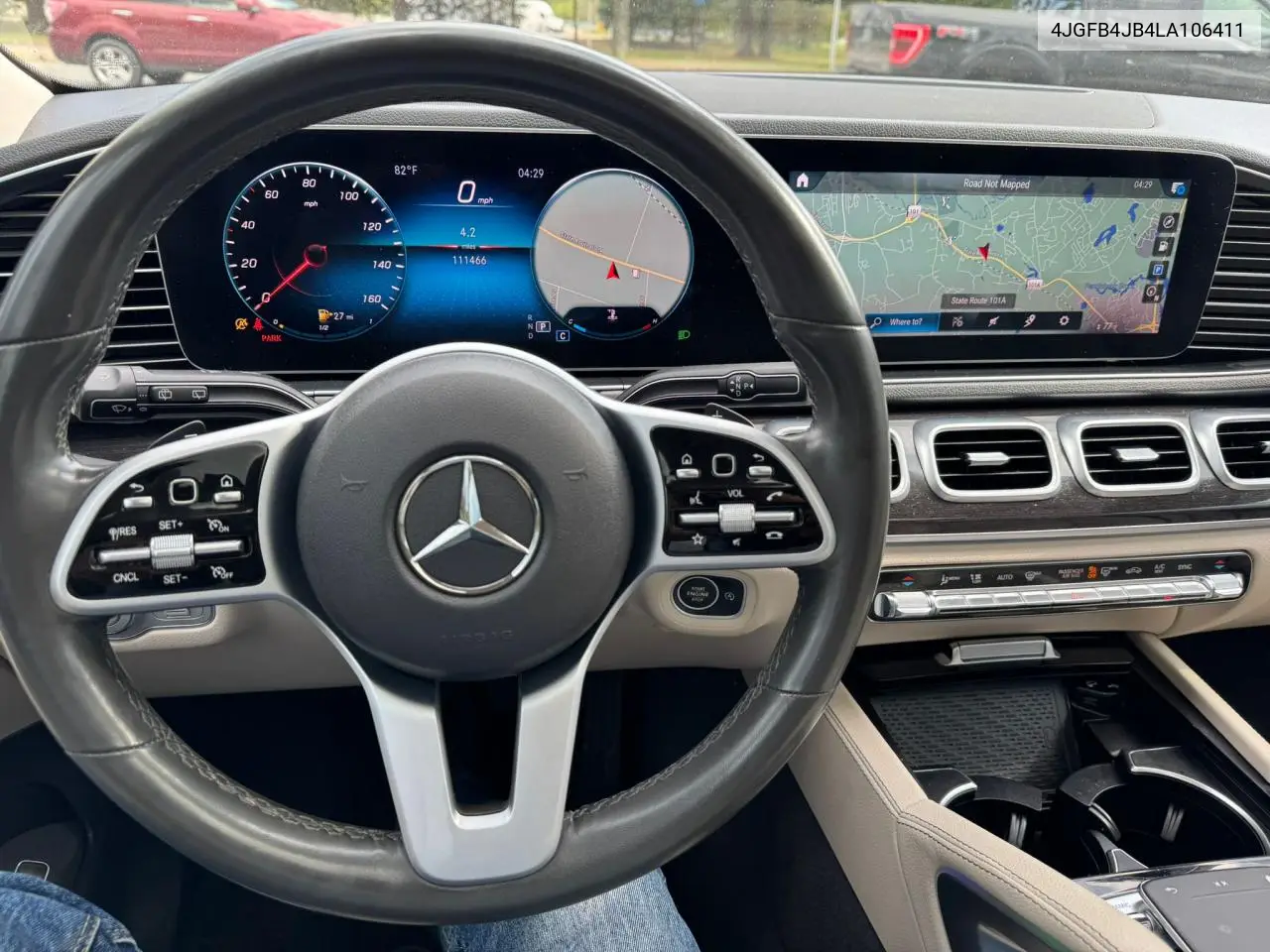 2020 Mercedes-Benz Gle 350 VIN: 4JGFB4JB4LA106411 Lot: 56888595