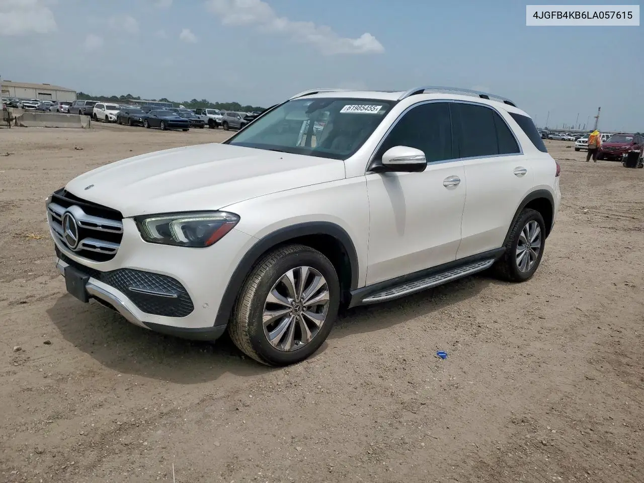 2020 Mercedes-Benz Gle 350 4Matic VIN: 4JGFB4KB6LA057615 Lot: 61985455