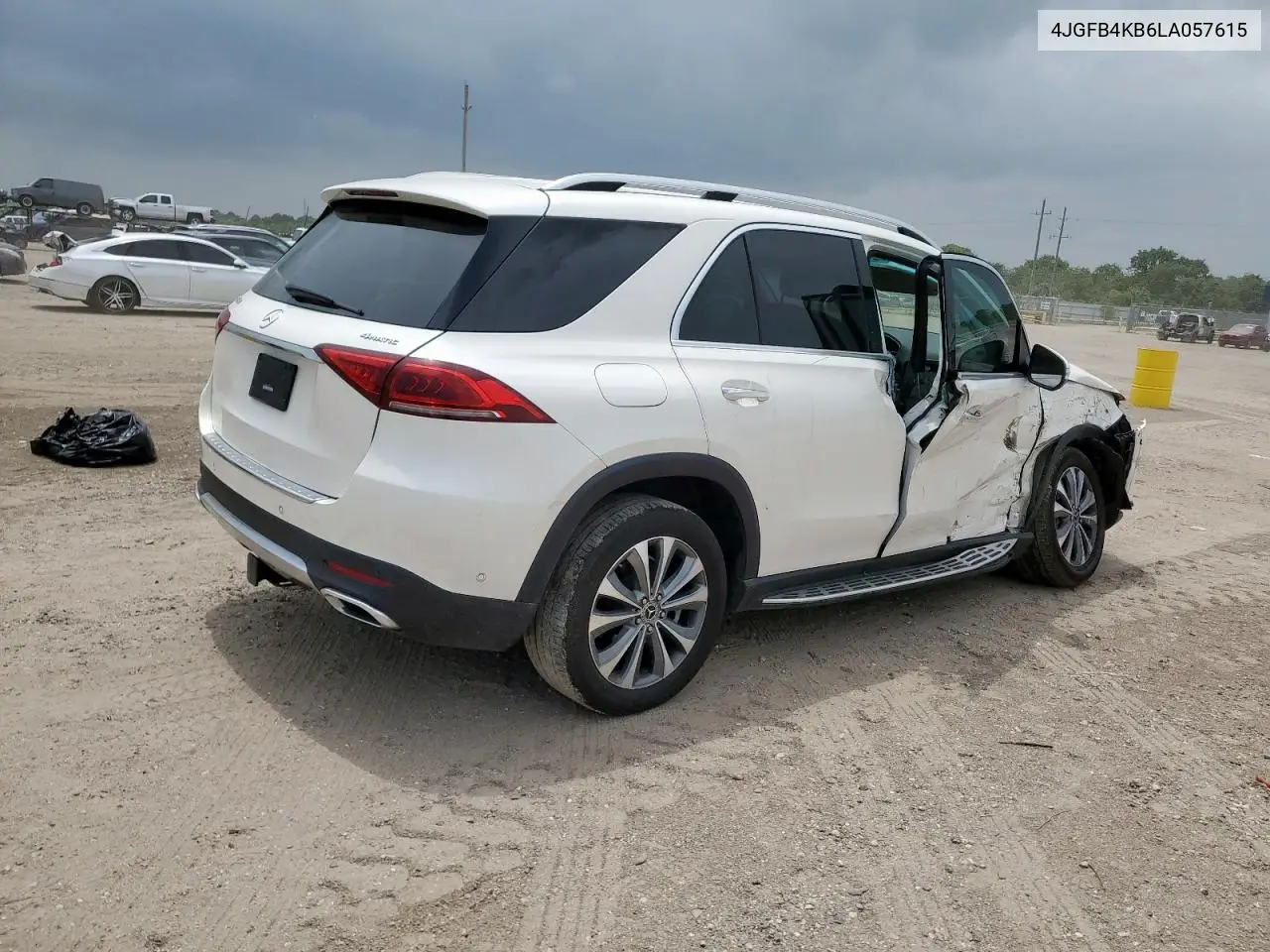 2020 Mercedes-Benz Gle 350 4Matic VIN: 4JGFB4KB6LA057615 Lot: 61985455