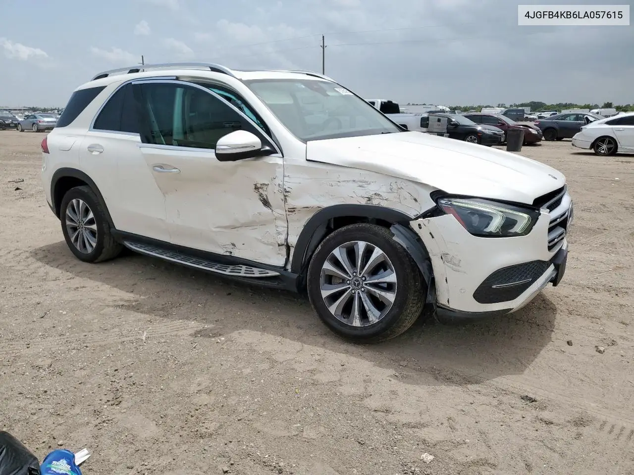 2020 Mercedes-Benz Gle 350 4Matic VIN: 4JGFB4KB6LA057615 Lot: 61985455