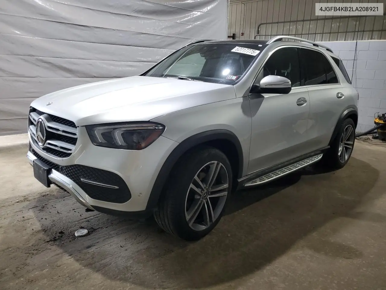 2020 Mercedes-Benz Gle 350 4Matic VIN: 4JGFB4KB2LA208921 Lot: 62017775