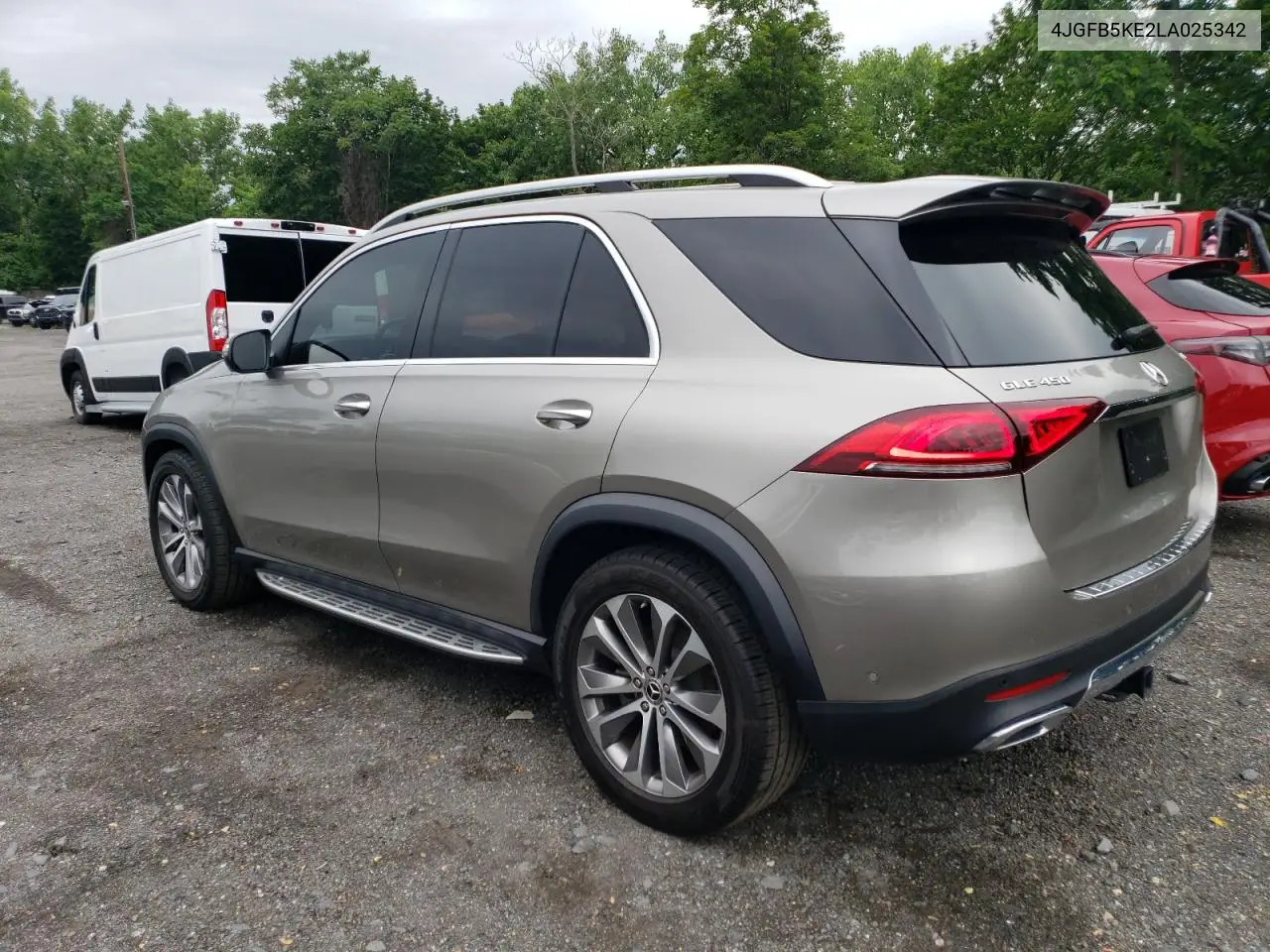 2020 Mercedes-Benz Gle 450 4Matic VIN: 4JGFB5KE2LA025342 Lot: 62504525