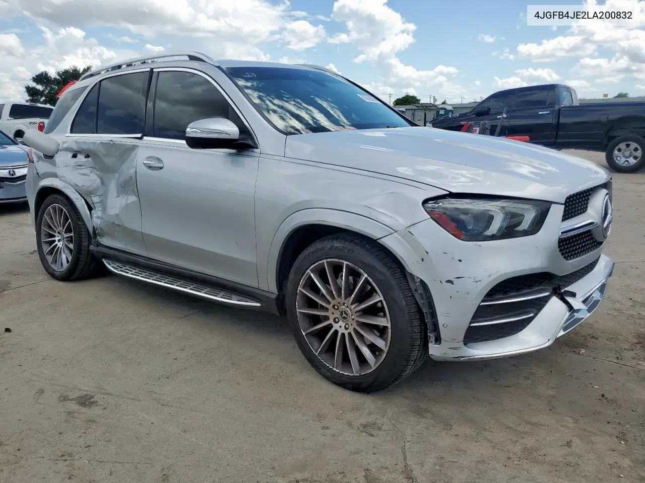 2020 Mercedes-Benz Gle 350 VIN: 4JGFB4JE2LA200832 Lot: 62559995