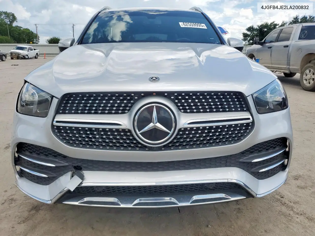 2020 Mercedes-Benz Gle 350 VIN: 4JGFB4JE2LA200832 Lot: 62559995