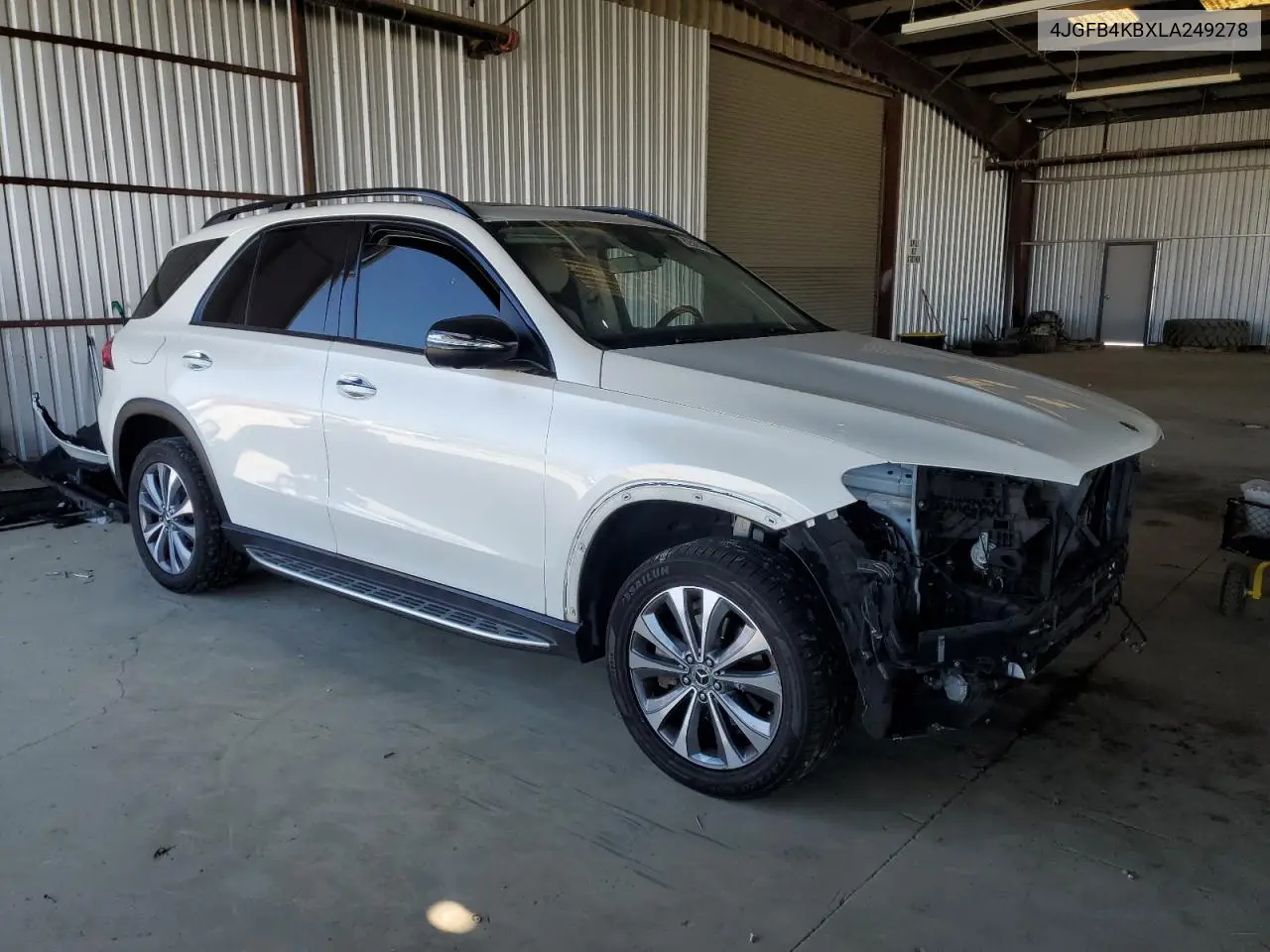 2020 Mercedes-Benz Gle 350 4Matic VIN: 4JGFB4KBXLA249278 Lot: 62563245