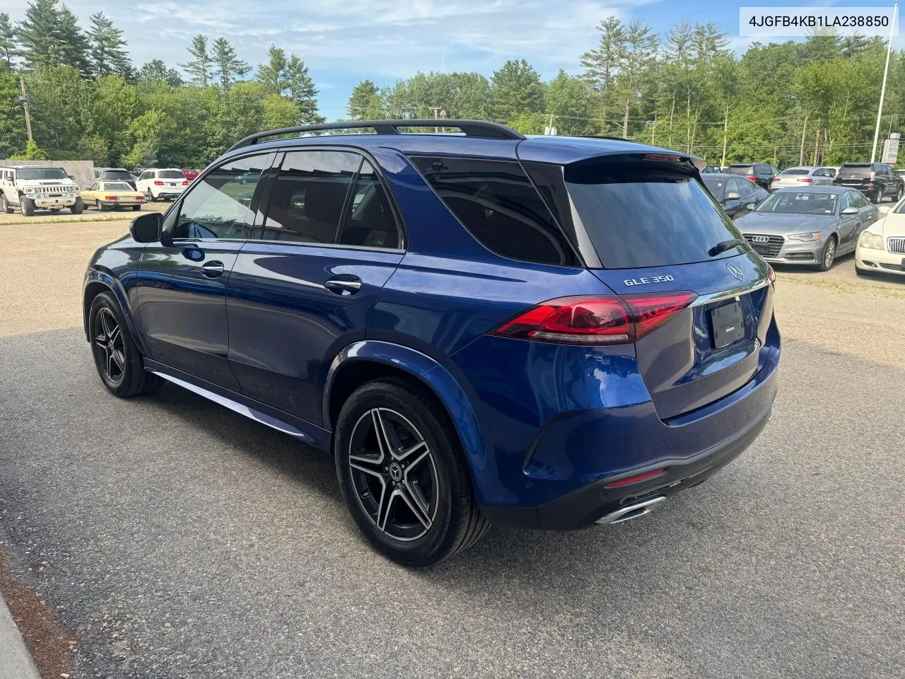 2020 Mercedes-Benz Gle 350 4Matic VIN: 4JGFB4KB1LA238850 Lot: 63143085