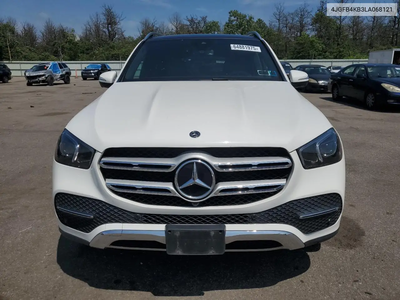 2020 Mercedes-Benz Gle 350 4Matic VIN: 4JGFB4KB3LA068121 Lot: 64881975