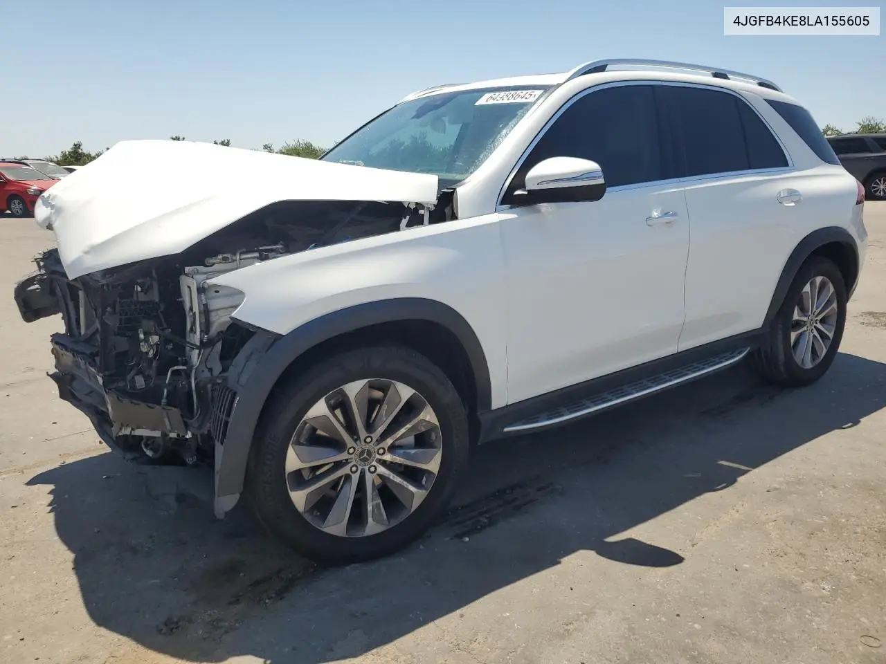 2020 Mercedes-Benz Gle 350 4Matic VIN: 4JGFB4KE8LA155605 Lot: 64988645