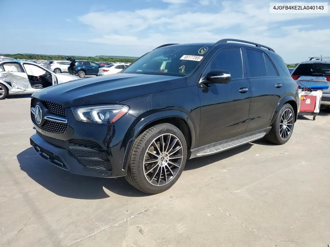 2020 Mercedes-Benz Gle 350 4Matic VIN: 4JGFB4KE2LA040143 Lot: 65177265