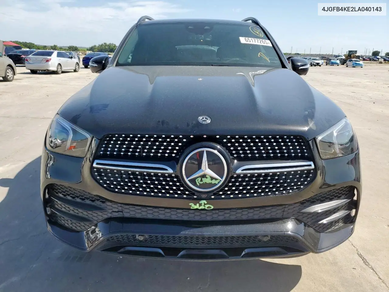 2020 Mercedes-Benz Gle 350 4Matic VIN: 4JGFB4KE2LA040143 Lot: 65177265